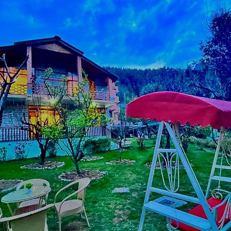 The Manu Emerald # Farmhouse # Top Selling Cottage In Manali # Peaceful Heritage Cozy Stay # Lawn With Bonfire # Most Awarded Manāli Exterior foto