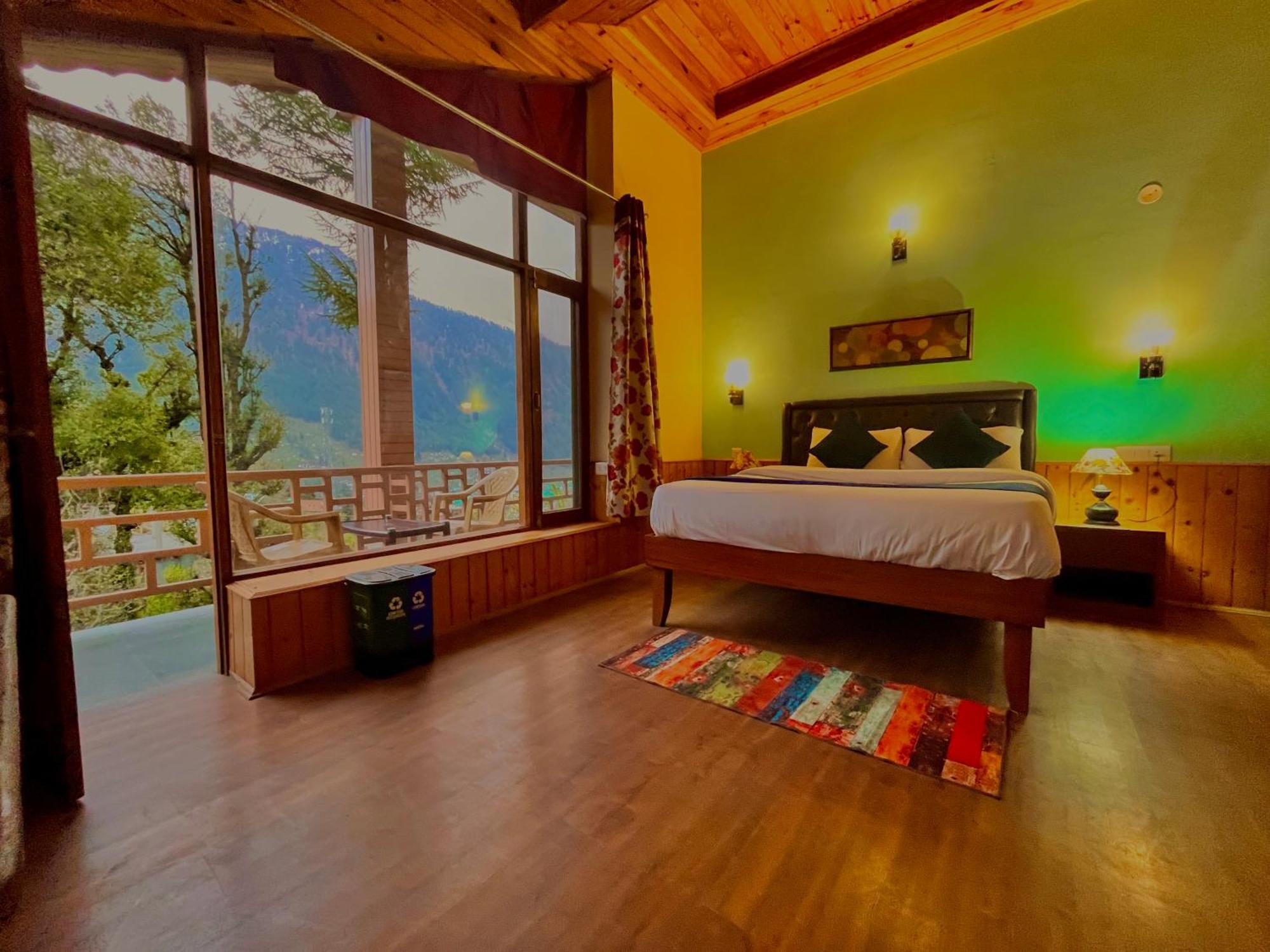 The Manu Emerald # Farmhouse # Top Selling Cottage In Manali # Peaceful Heritage Cozy Stay # Lawn With Bonfire # Most Awarded Manāli Exterior foto
