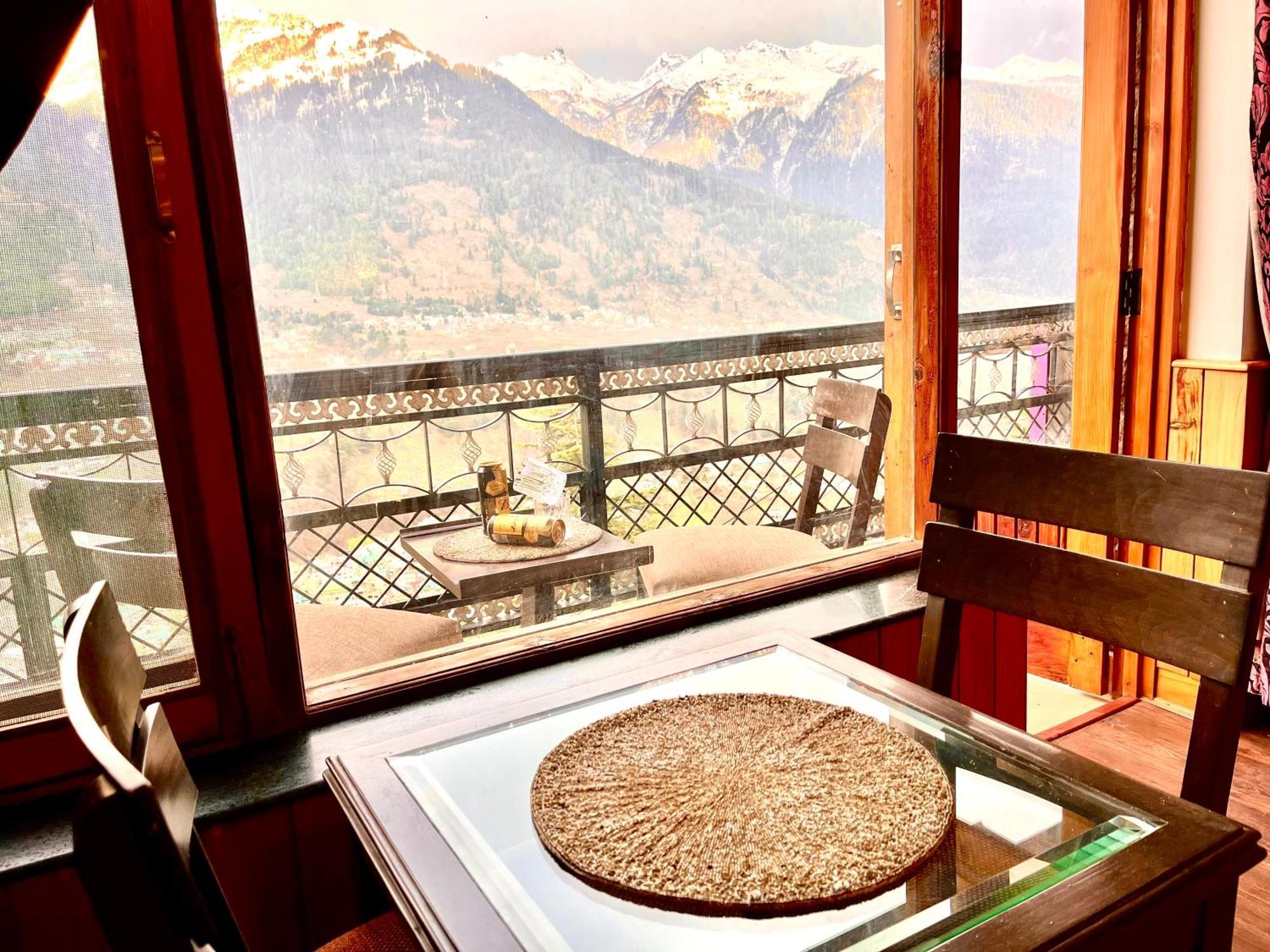 The Manu Emerald # Farmhouse # Top Selling Cottage In Manali # Peaceful Heritage Cozy Stay # Lawn With Bonfire # Most Awarded Manāli Exterior foto