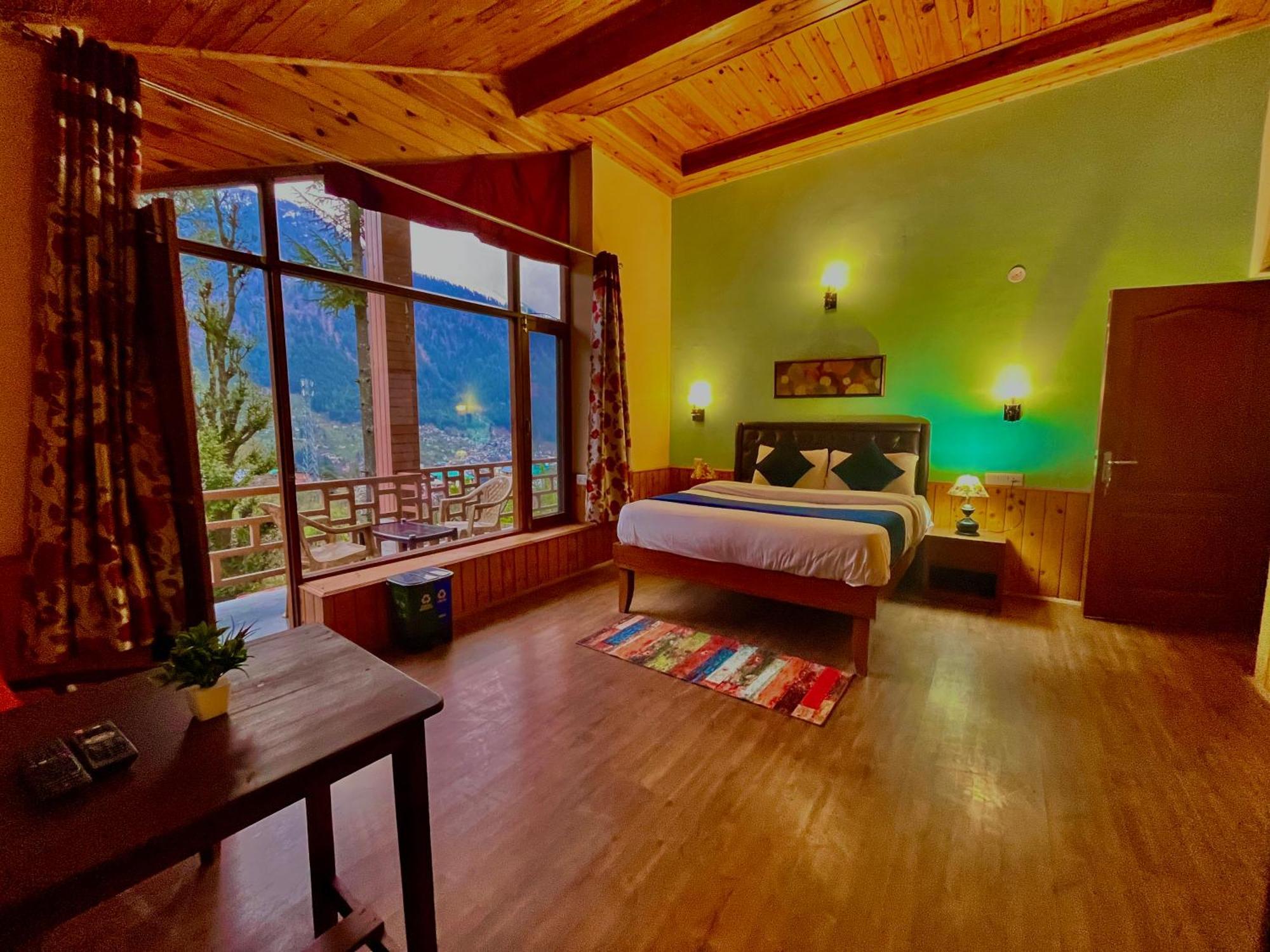 The Manu Emerald # Farmhouse # Top Selling Cottage In Manali # Peaceful Heritage Cozy Stay # Lawn With Bonfire # Most Awarded Manāli Exterior foto