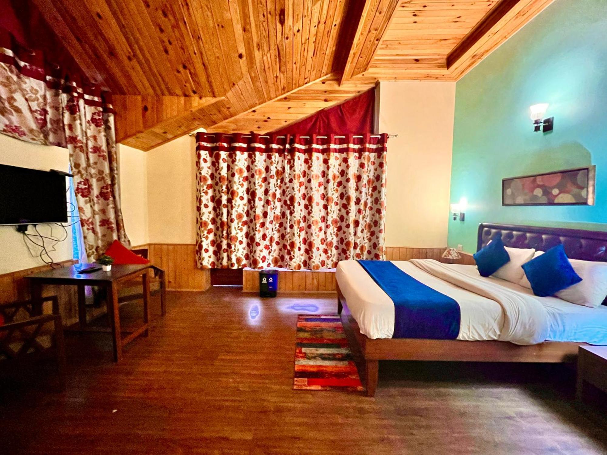 The Manu Emerald # Farmhouse # Top Selling Cottage In Manali # Peaceful Heritage Cozy Stay # Lawn With Bonfire # Most Awarded Manāli Exterior foto