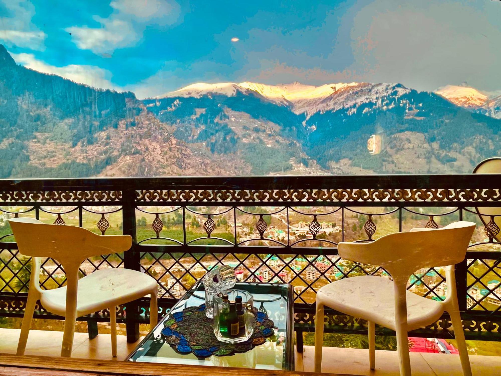 The Manu Emerald # Farmhouse # Top Selling Cottage In Manali # Peaceful Heritage Cozy Stay # Lawn With Bonfire # Most Awarded Manāli Exterior foto